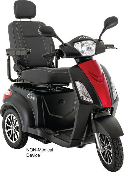 BAJA RAMPTOR 2 - 3 WHEEL BLACK/RED BAJA RAMPTOR 2 - 3 WHEEL BLACK/RED Product Image